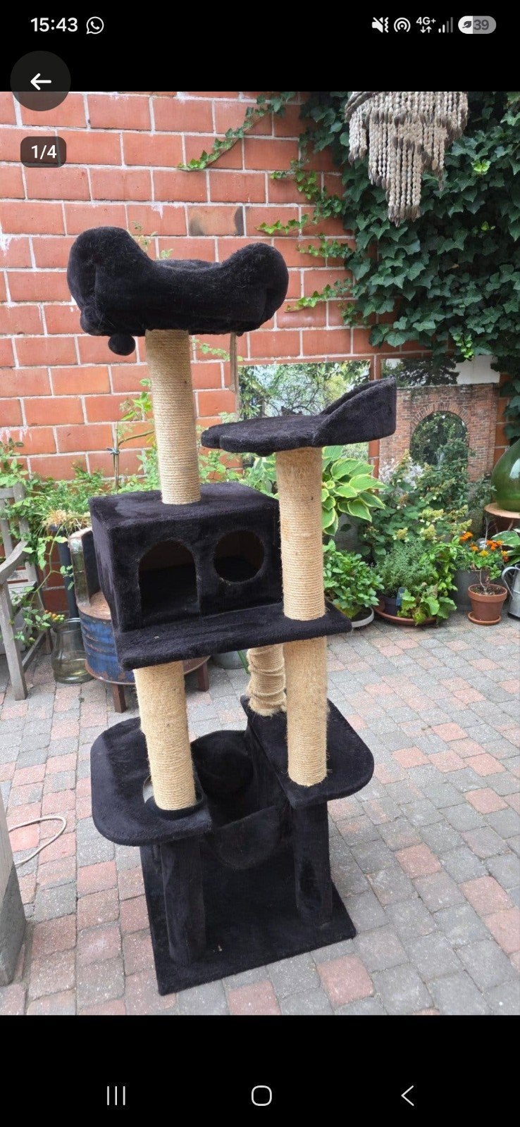 grote katten krabpaal, Dieren en Toebehoren, Ophalen, Krabpaal