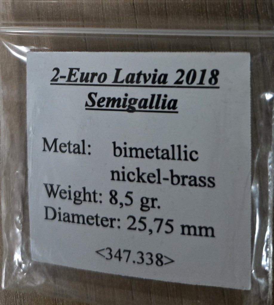 PIECE 2 EUROS COMEMORATIVE LETTONIE 2018, Timbres & Monnaies, Enlèvement ou Envoi, Autres pays, 2 euros