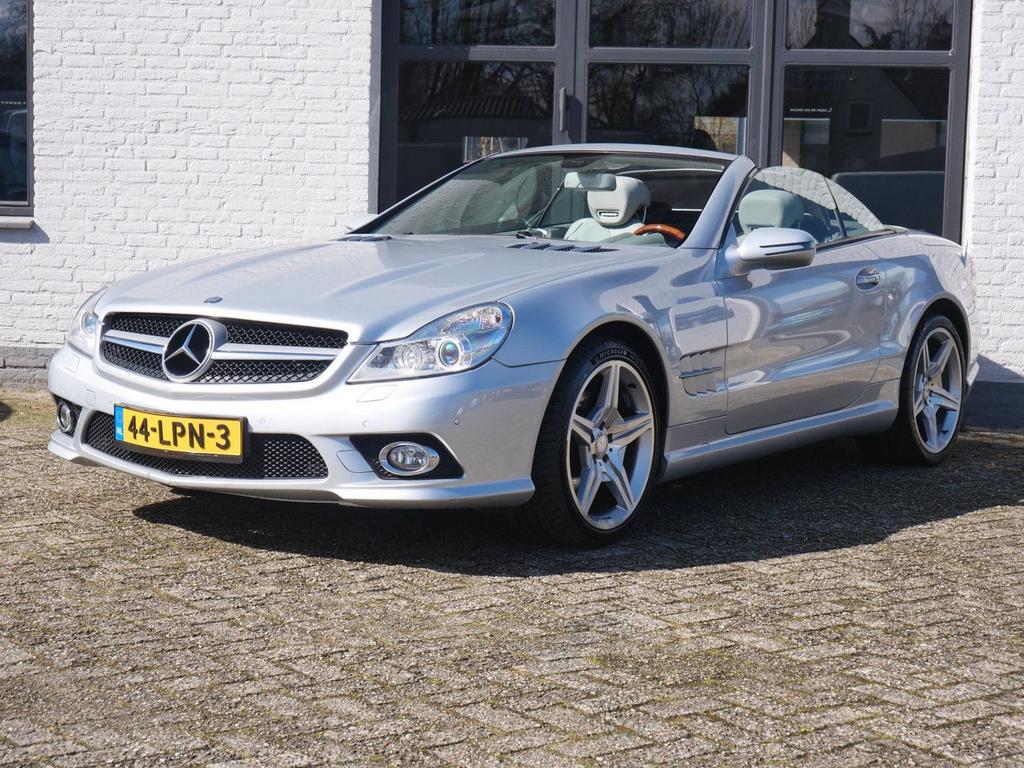Mercedes-Benz SL 350 AMG Panorama dak Airscarf, Argent ou Gris, Achat, Entreprise, Cabriolet