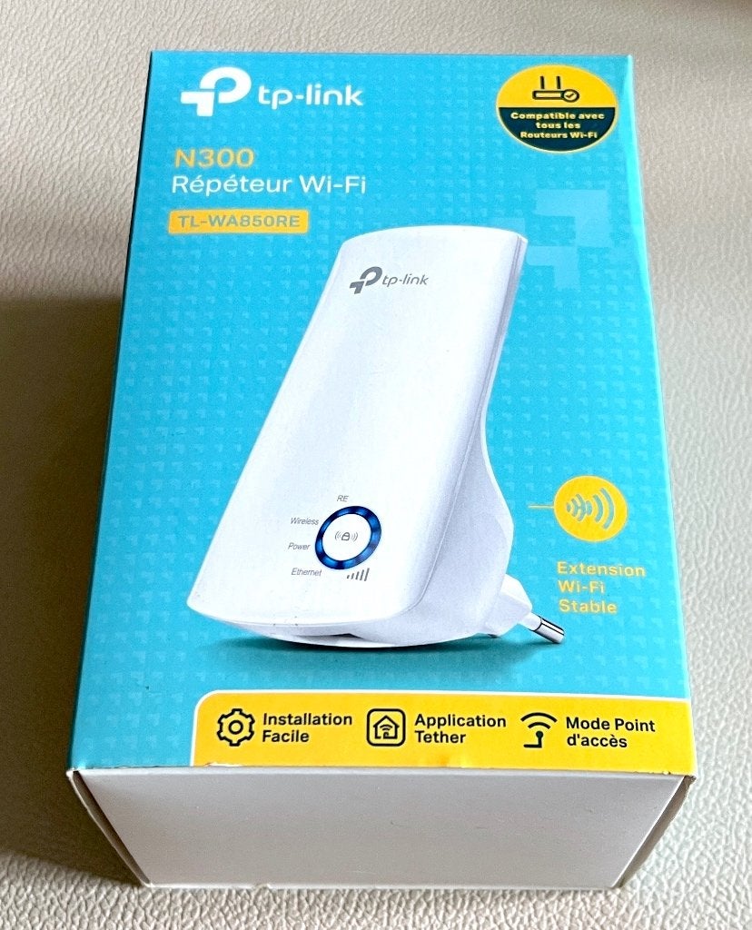 Wi-Fi Repeater - TP-LINK - TL-WA850RE (Nooit Gebruikt) NIEUW, Computers en Software, Ophalen of Verzenden, Nieuw, TP-Link