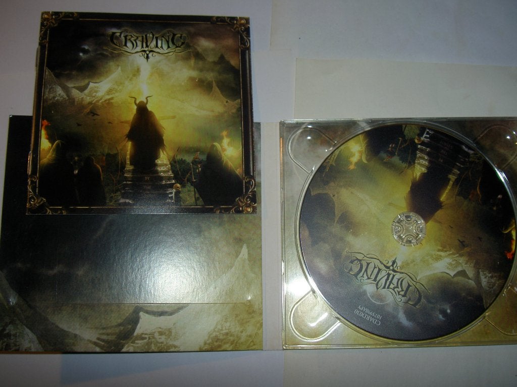 CD Craving – By The Storm, Ophalen of Verzenden, Gebruikt, Black metal