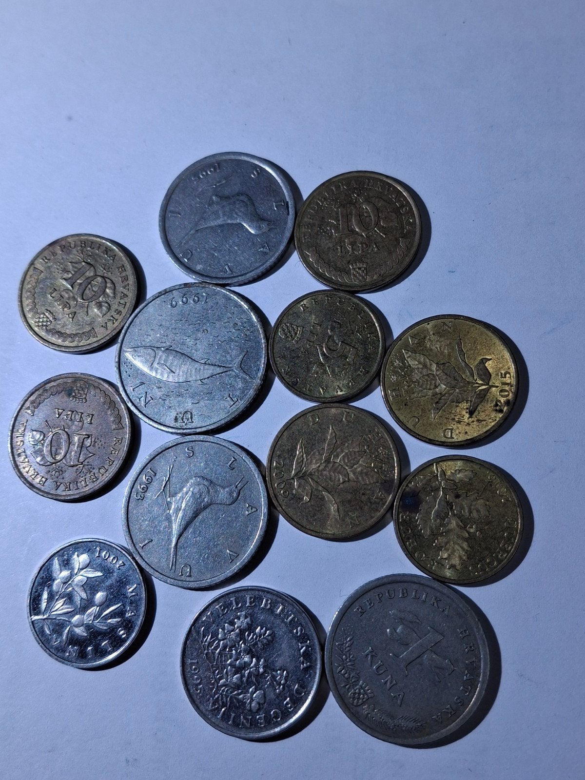 Pièces de Croatie, Enlèvement ou Envoi, Monnaie