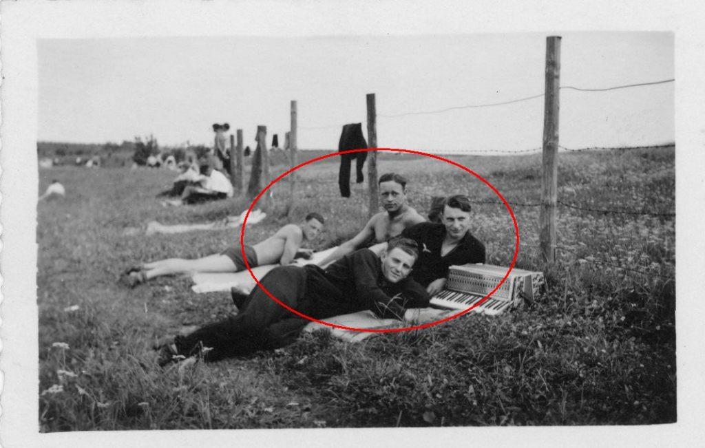 photo orig. - Soldats de la Luftwaffe à Insterburg - WW2, Envoi, Armée de l'air, Photo ou Poster