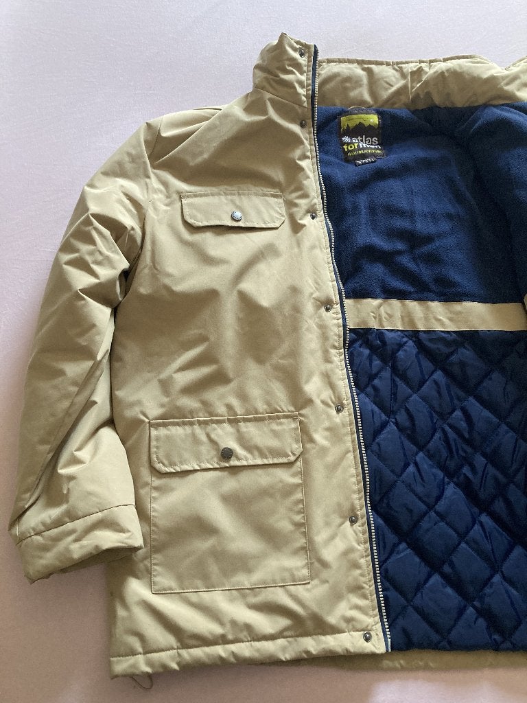 Winterjas Heren  maat XL kleur Beige, Ophalen of Verzenden, Maat 56/58 (XL), Beige, Andere