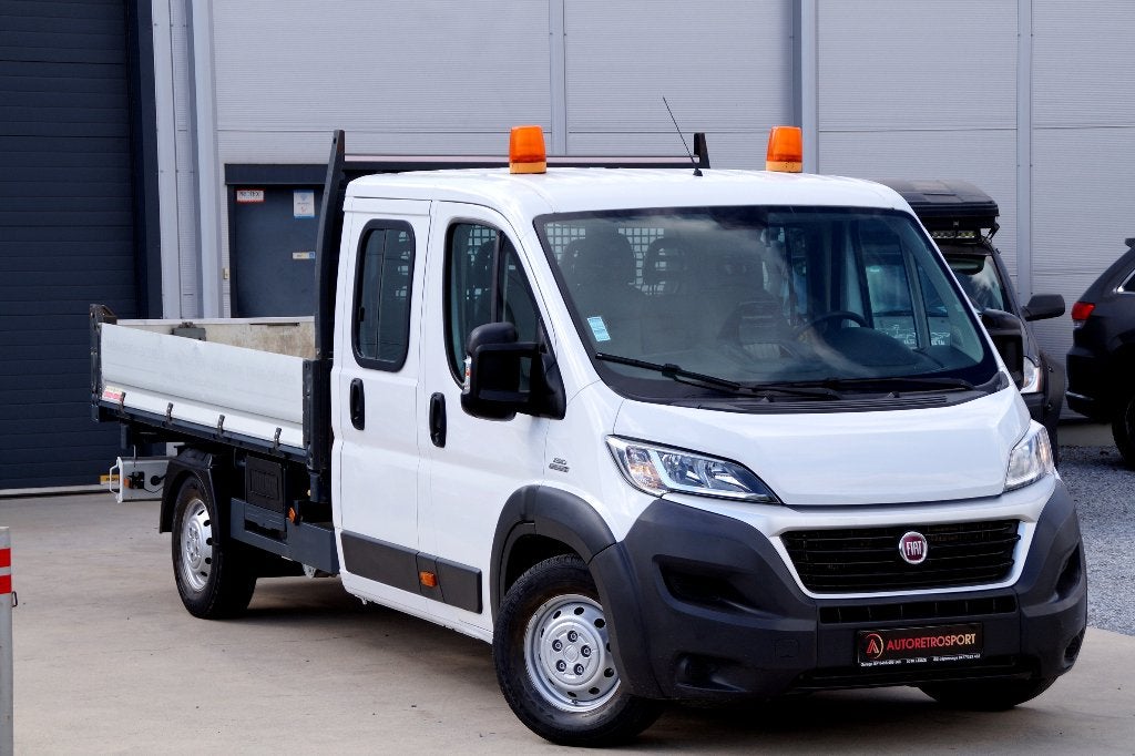 Fiat Ducato 2.3 Tri-Benne _Double Cabine _Garantie, Autos, Camionnettes & Utilitaires, Euro 5, Achat, 4 portes, Entreprise