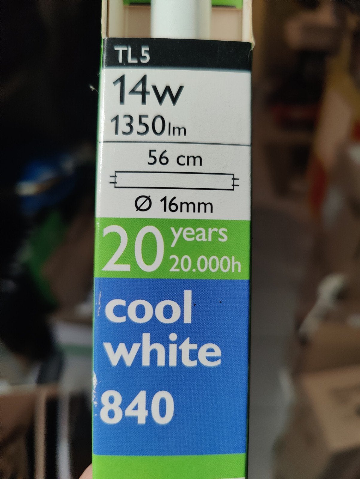 Philips TL5 lamp buis - 14W 1350lm 56 cm 16mm - nieuw, Nieuw, 10 tot 30 watt, Ophalen, Philips