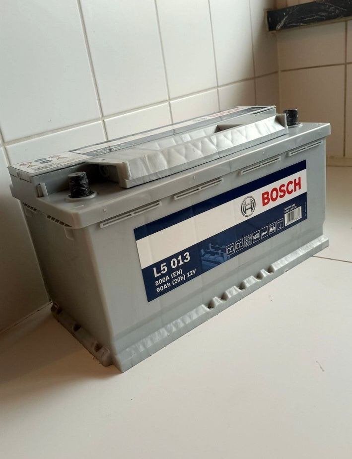 Batterie de voiture Bosch 12V 90Ah 800A, Enlèvement, Utilisé
