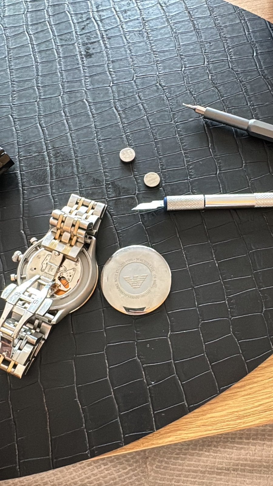 Horloge batterij vervangen / armband aanpassen of veranderen, Ophalen, Zo goed als nieuw