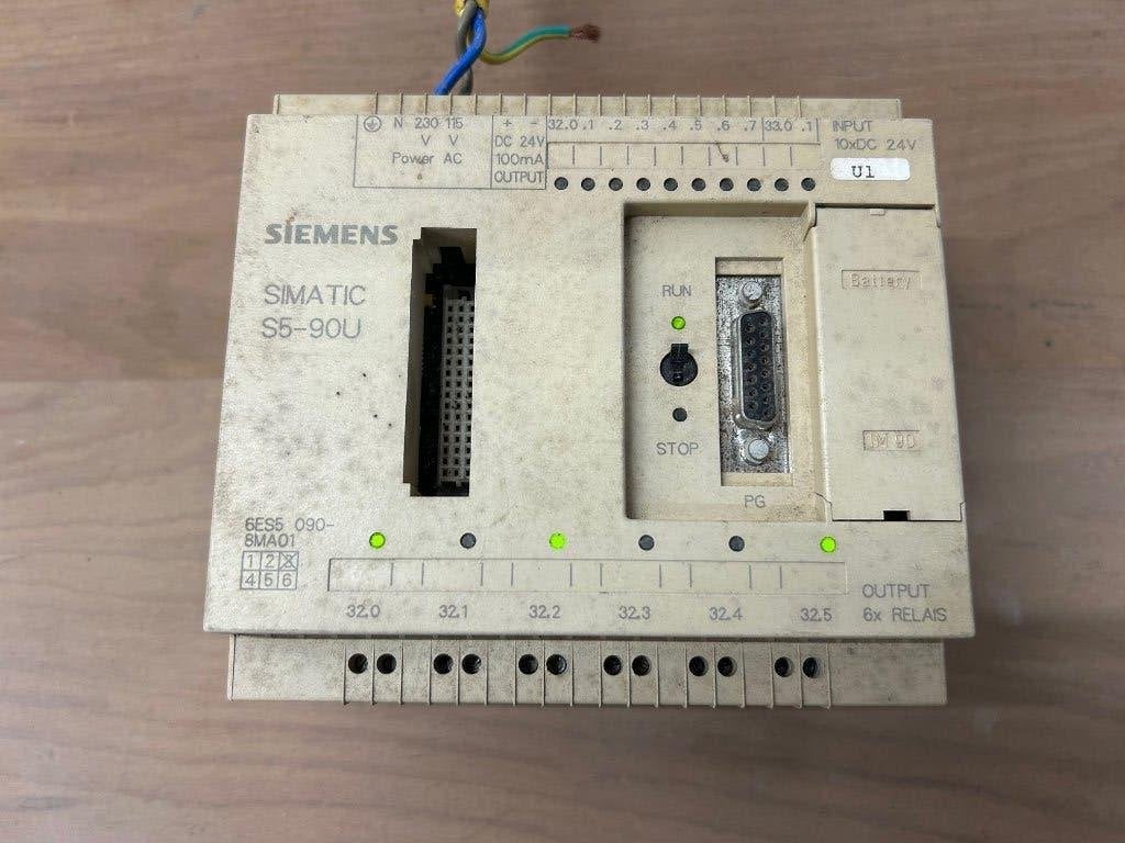 SIEMENS SIMATIC S5-90U 6ES5090-8MA01 / 6ES50908MA01, Hobby en Vrije tijd, Ophalen of Verzenden, Gebruikt