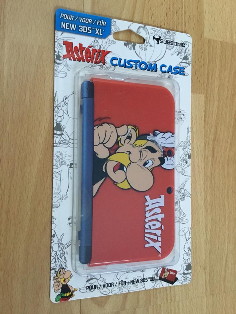 Case Nintendo new 3ds xl Asterix - nieuw, Enlèvement ou Envoi, Neuf, 3DS XL, Housse, Sac ou Boîtier