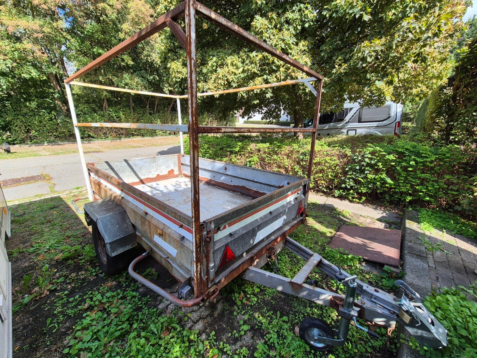 Aanhangwagen (750kg), Ophalen, Gebruikt
