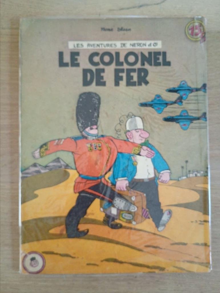 Néron 17 Le colonel de fer Sleen Samedi, Enlèvement ou Envoi, Une BD, Utilisé, SLEEN