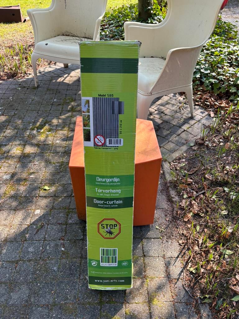 Sun Arts deurgordijn vliegenraam grey edition, Ophalen, Zo goed als nieuw