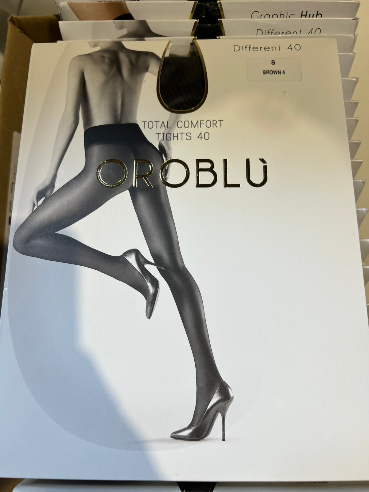 Oro Blu Nieuwe panty’s, Kleding | Dames, Leggings, Maillots en Panty's, Ophalen, Maat 36/38 (S), Bruin, Nieuw