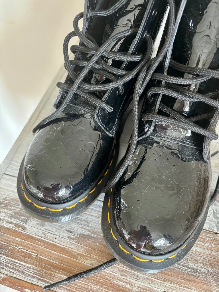 Dr.Martens cuir verni noir 37, Neuf, Enlèvement ou Envoi, Boots et Botinnes, Dr Martens