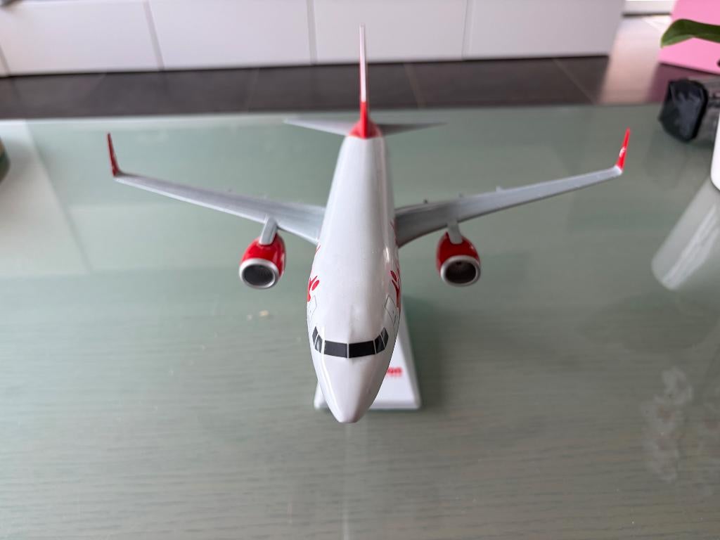 Schaalmodel Boeing 737 Turkisch Airlines, Ophalen, Zo goed als nieuw, Schaalmodel
