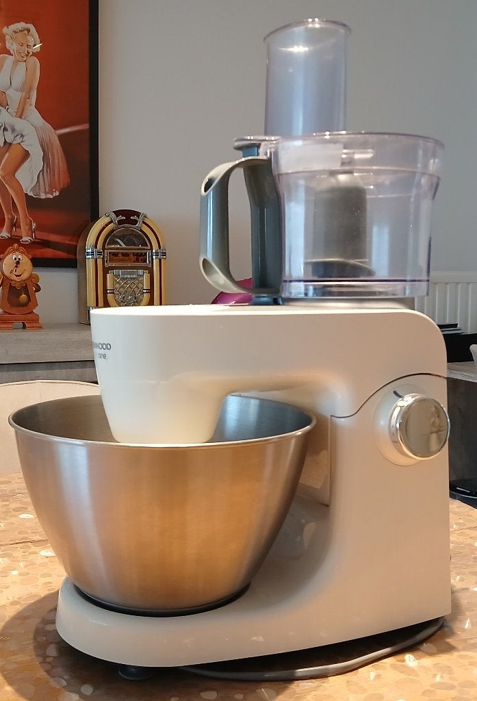 Keukenrobot, 4 liter of meer, Ophalen of Verzenden, Gebruikt, 3 snelheden of meer