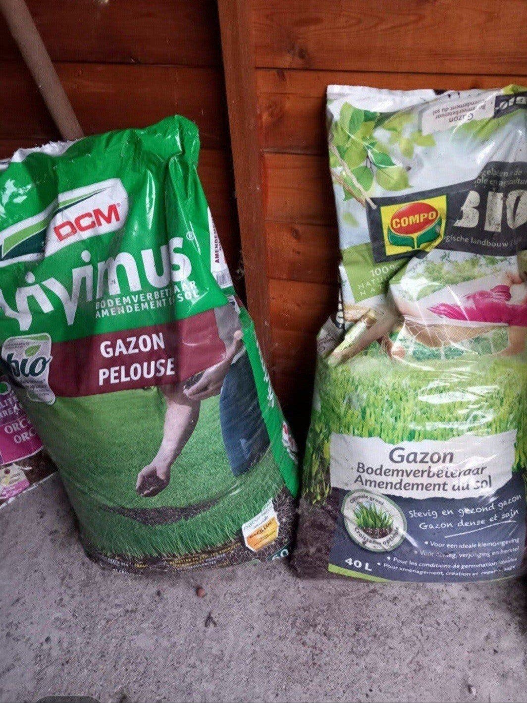 bodemverbeteraar voor gazon, Ophalen