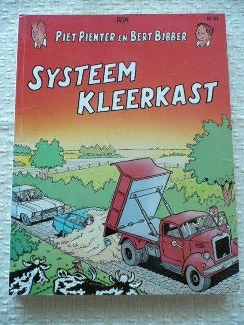 PIET PIENTER EN BERT BIBBER NUMMERS 41 EN 42 EERSTE DRUKKEN, Ophalen of Verzenden, Zo goed als nieuw, POM, Meerdere stripboeken