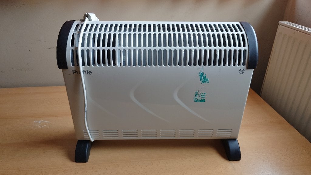 PROFILE Elektrisch Convector kacheltje, Ophalen, Gebruikt, 800 watt of meer, Radiator