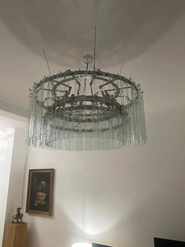 Chandeliers, Enlèvement, Utilisé, Verre