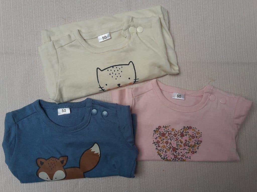 3 Mooie nieuwe truitjes met lange mouwen, maat 50, Ophalen of Verzenden, Nieuw, Jongetje of Meisje, Truitje of Vestje