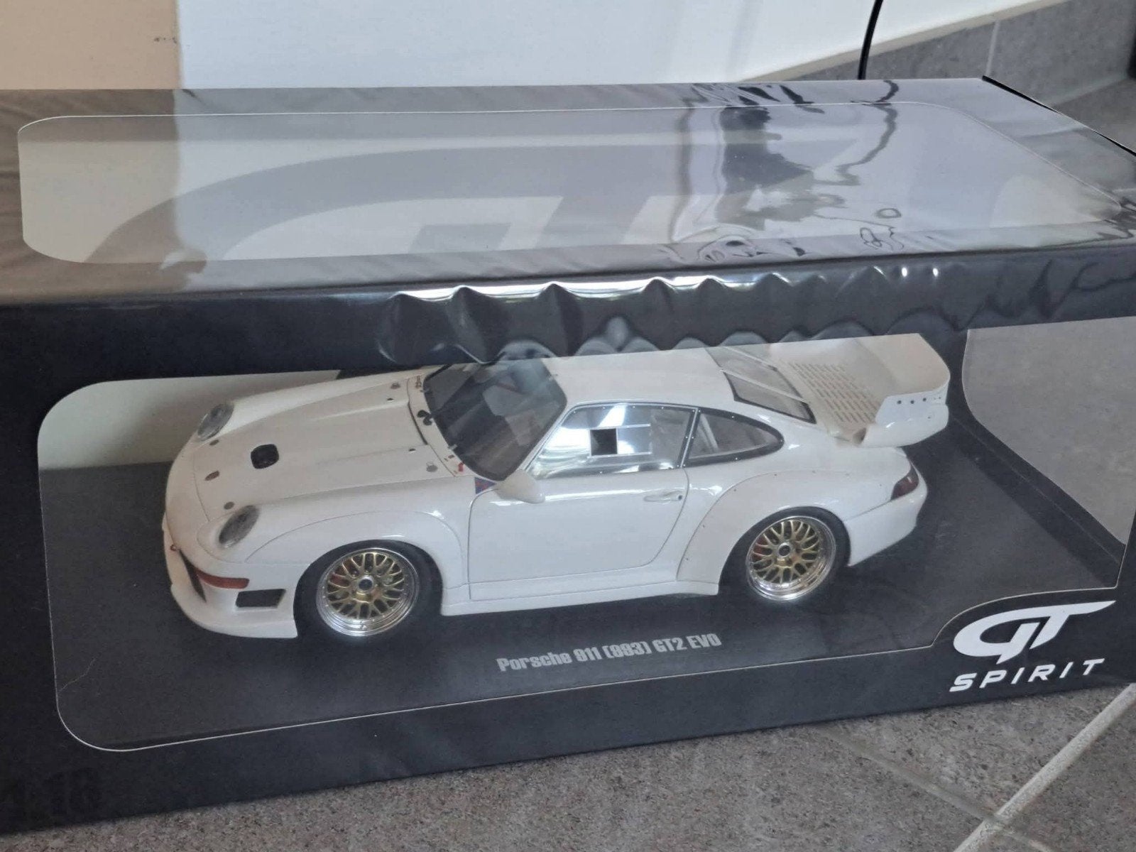 Porsche 911 993 GT2 EVO GT Spirit 1/18 Neuve, Enlèvement ou Envoi, Neuf, Voiture, Autres marques