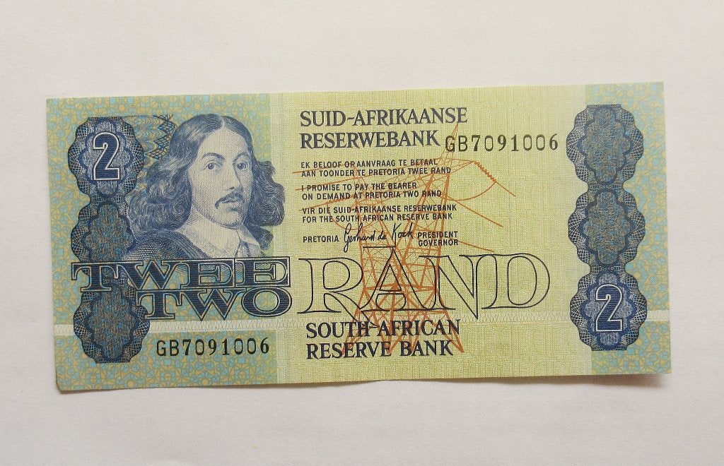 Zuid-Afrika 2 Rand   1983, Timbres & Monnaies, Envoi, Afrique du Sud