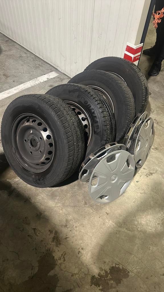 Banden met velgen ford transit custom, Auto-onderdelen, Ophalen of Verzenden, Ford