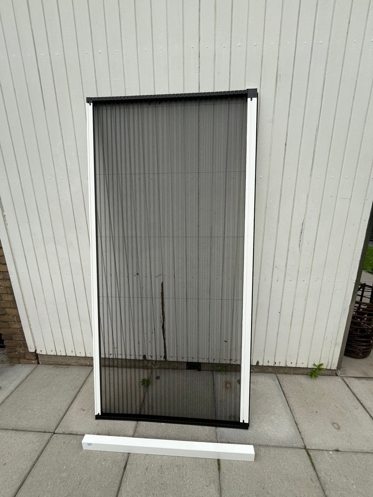 Porte moustiquaire plissée Luxaflex (neuve) 214x96, Bricolage & Construction, Enlèvement ou Envoi, Neuf, Porte moustiquaire