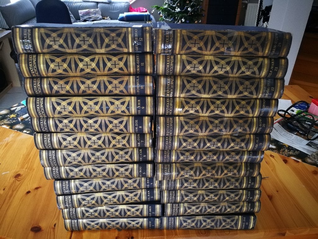 De katholieke encyclopedie uit 1933, Livres, Série complète, Général, Enlèvement, Utilisé