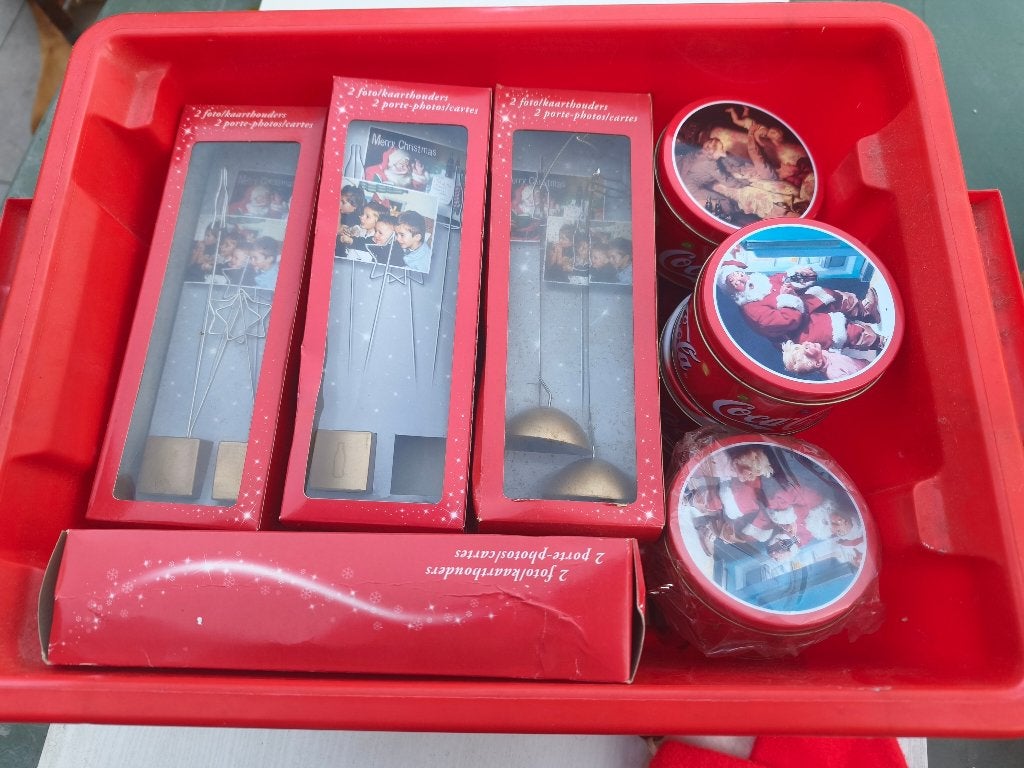 COCA COLA Kertstmis volle doos, Verzamelen, Ophalen of Verzenden, Gebruikt, Overige typen