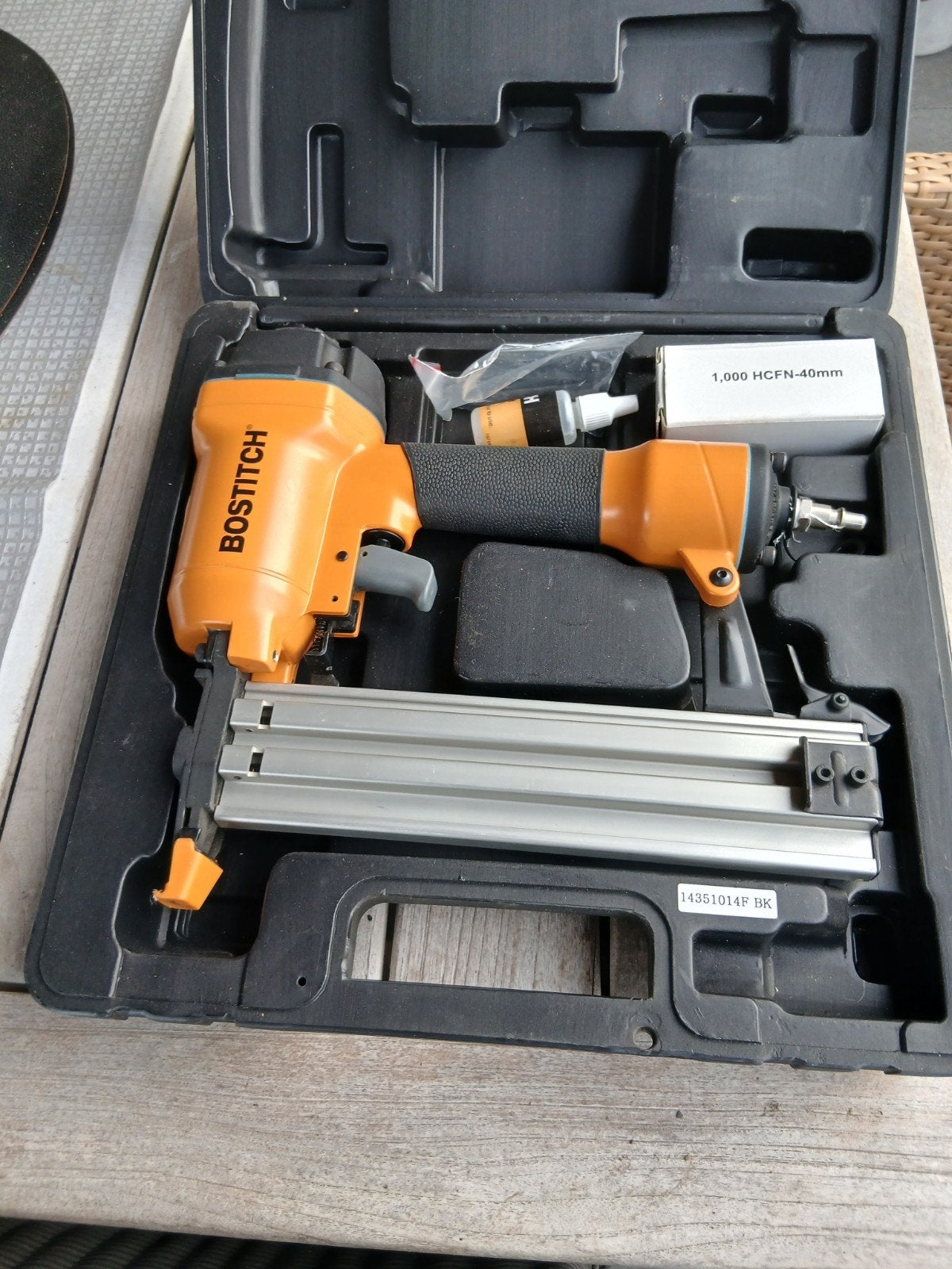 nagel pistool bostitch sb50fn, Doe-het-zelf en Bouw, Ophalen of Verzenden, Nieuw