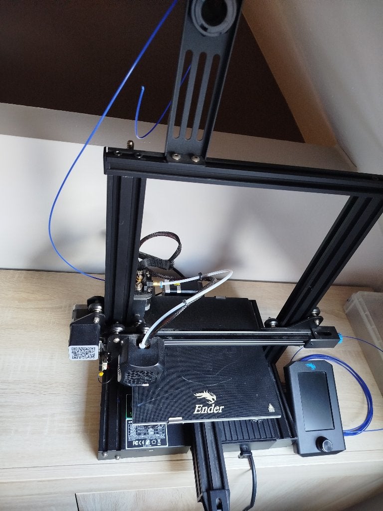 3d printer Creality Ender 3 V2, Computers en Software, 3D Printers, Ophalen, Zo goed als nieuw, Filament, Creality Ender