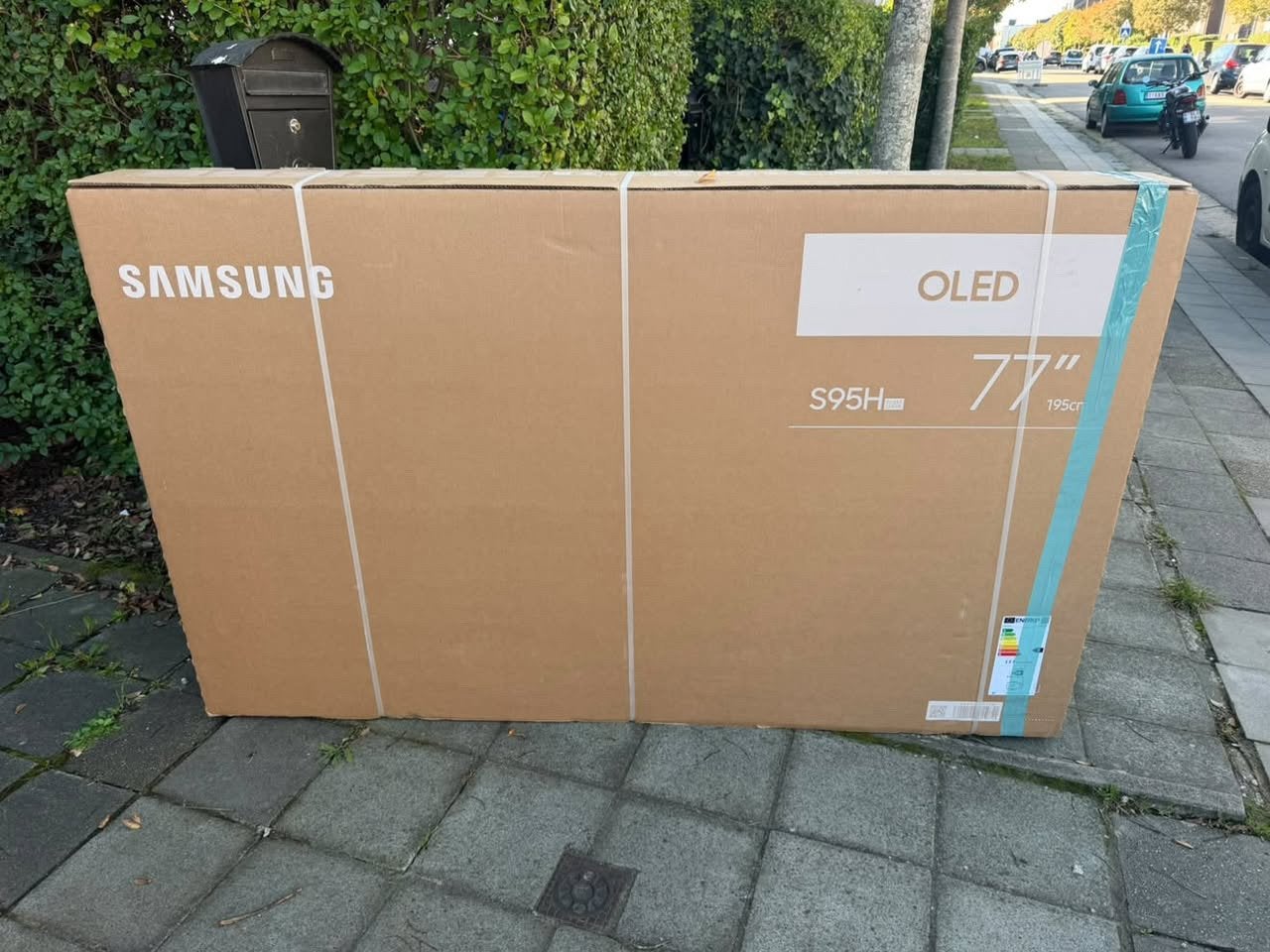 Samsung OLED S95H 77 pouces (195 cm) – NEUVE, jamais ouverte, TV, Hi-fi & Vidéo, Enlèvement, Neuf, OLED, Samsung