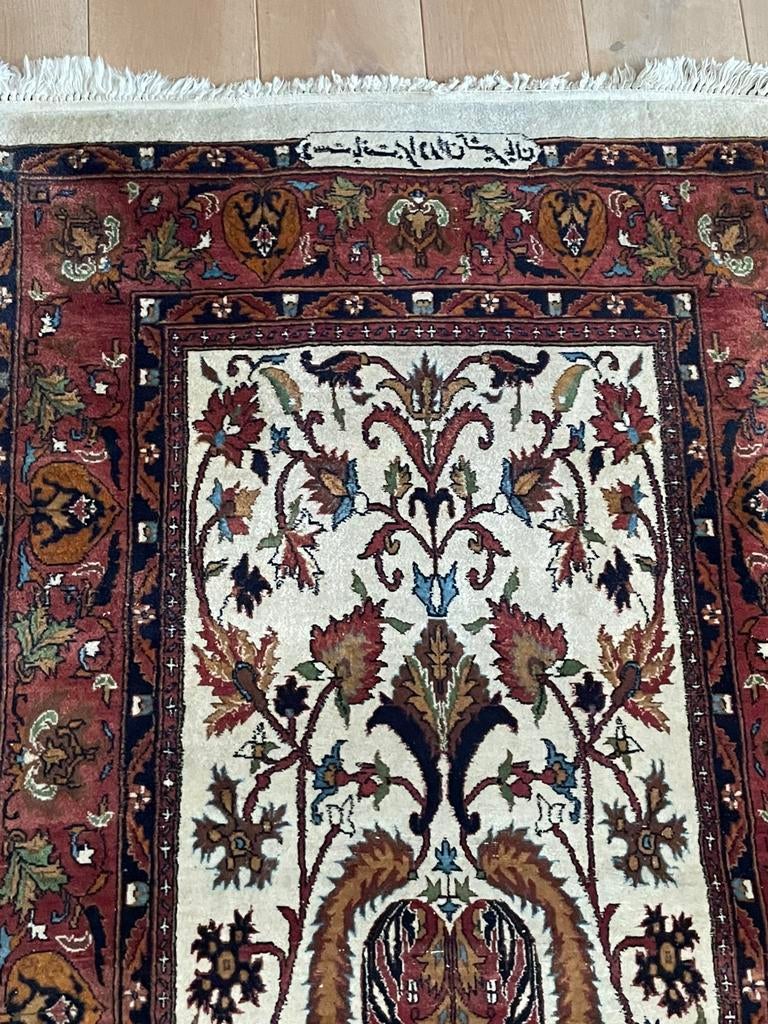 Antiek Perzisch handgeknoopt tapijt uit Iran, Antiek en Kunst, Ophalen