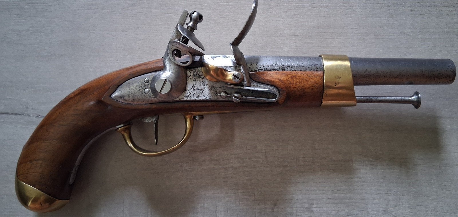 Frans cavalerie vuursteenpistool model AN XIII, Ophalen of Verzenden
