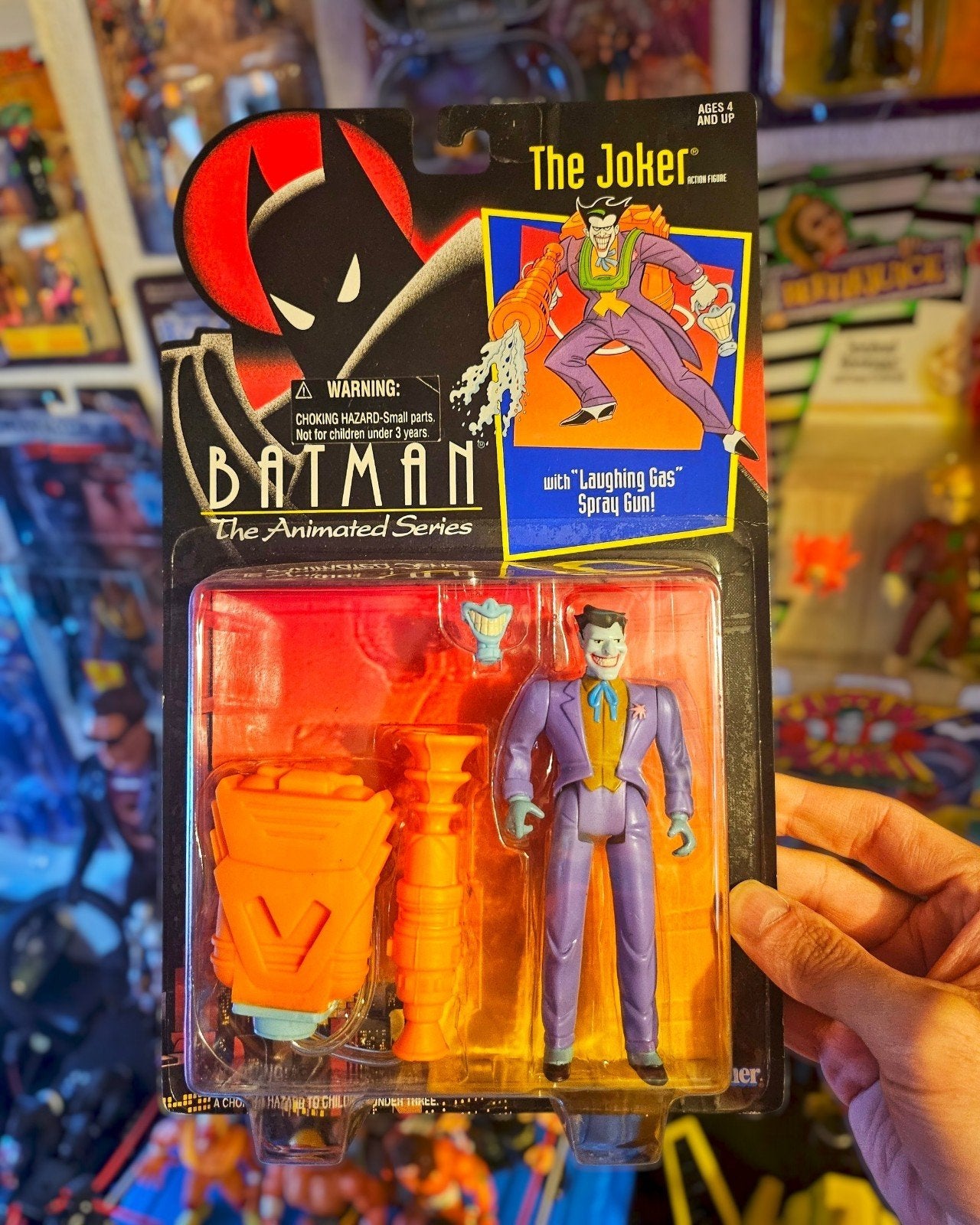 Batman animated series : The Joker (Kenner - 1992), Enlèvement ou Envoi