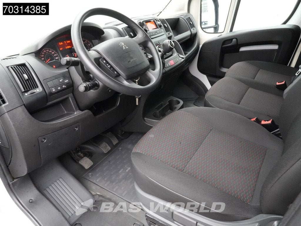 Peugeot Boxer 140PK Laadklep D'Hollandia Zijdeur Bakwwagen A, Auto's, Stof, Gebruikt, Euro 6, 4 cilinders