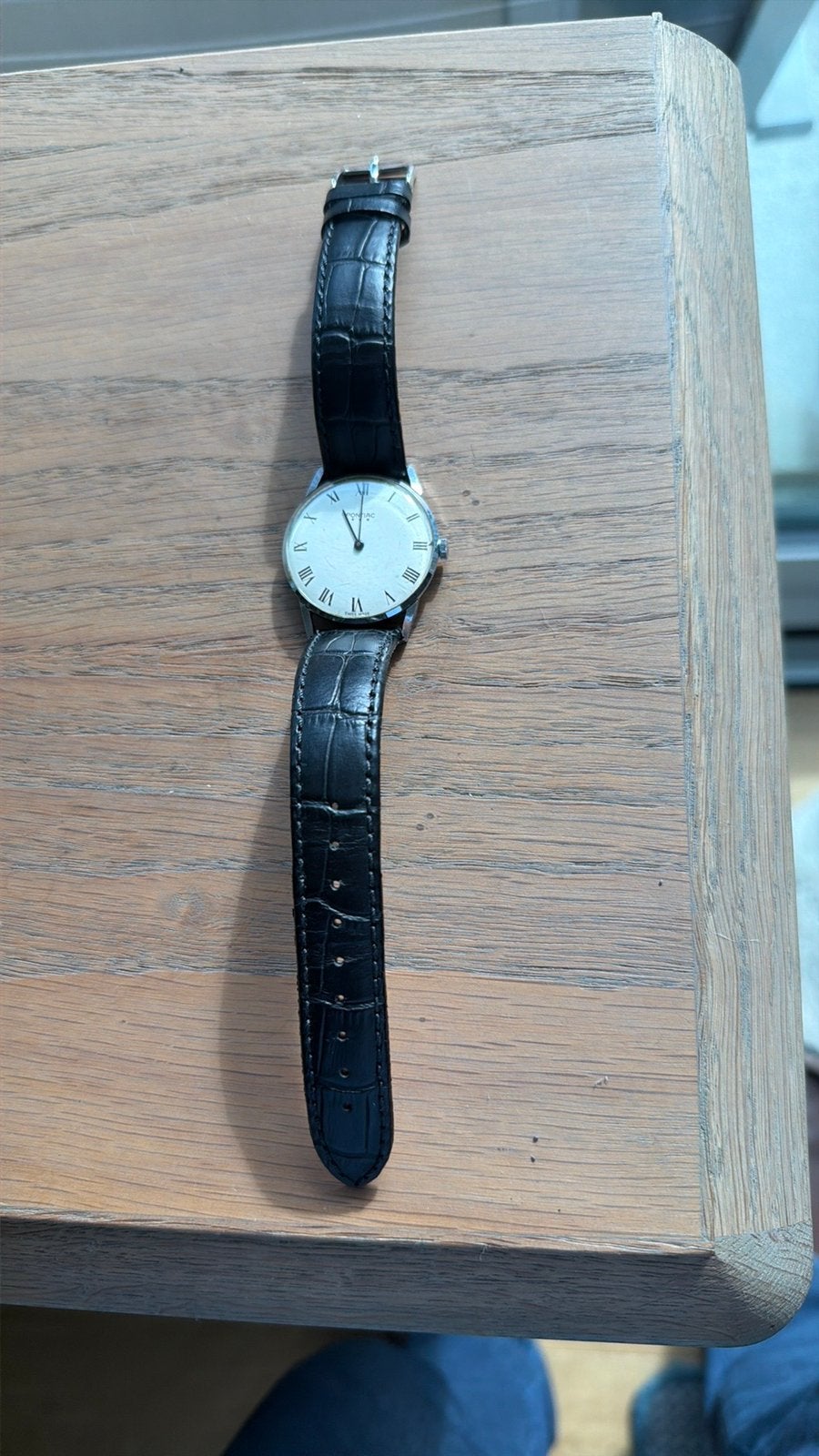 Montre-bracelet mécanique Pontiac xxx, Montre-bracelet, Autres marques, Enlèvement ou Envoi, Cuir