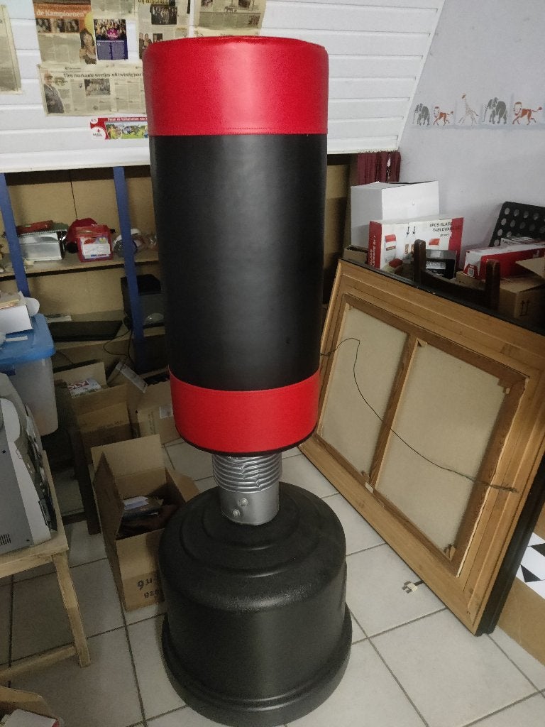 Staande Bokspaal, Sports & Fitness, Boxe, Enlèvement, Comme neuf, Punching-ball
