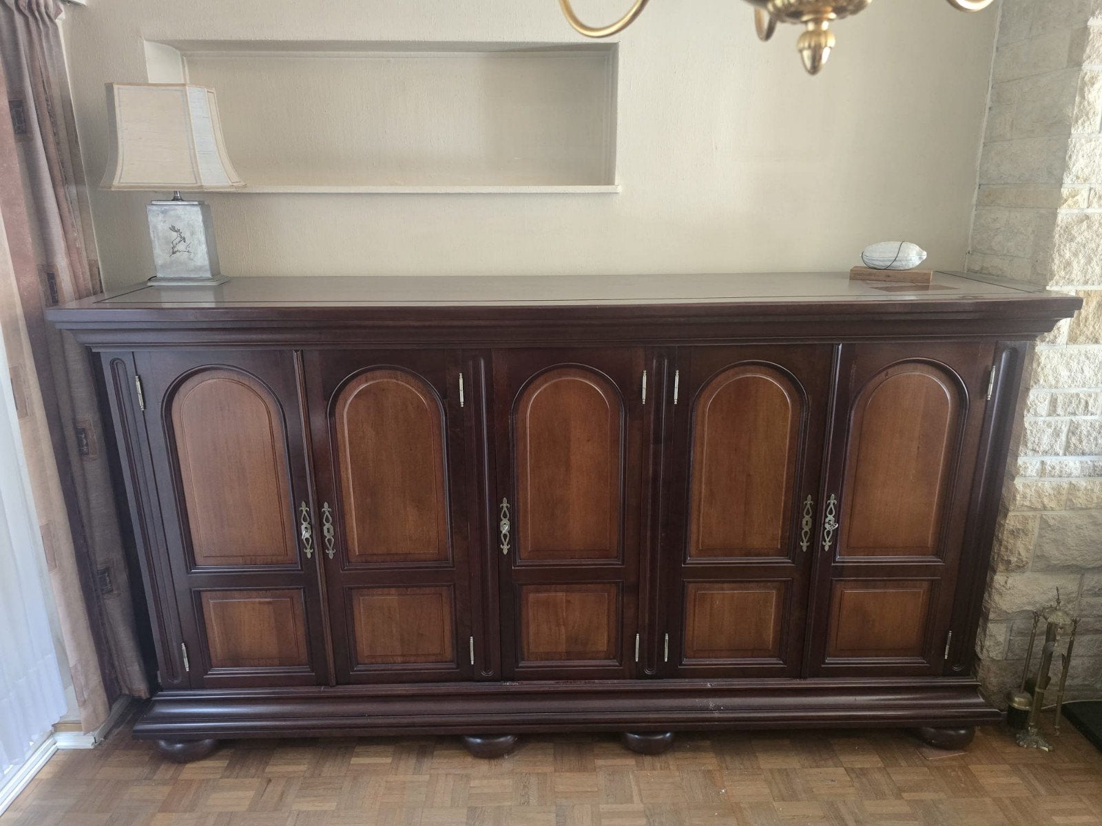 Complete klassieke houten meubelset - eetkamer + slaapkamer, Ophalen of Verzenden