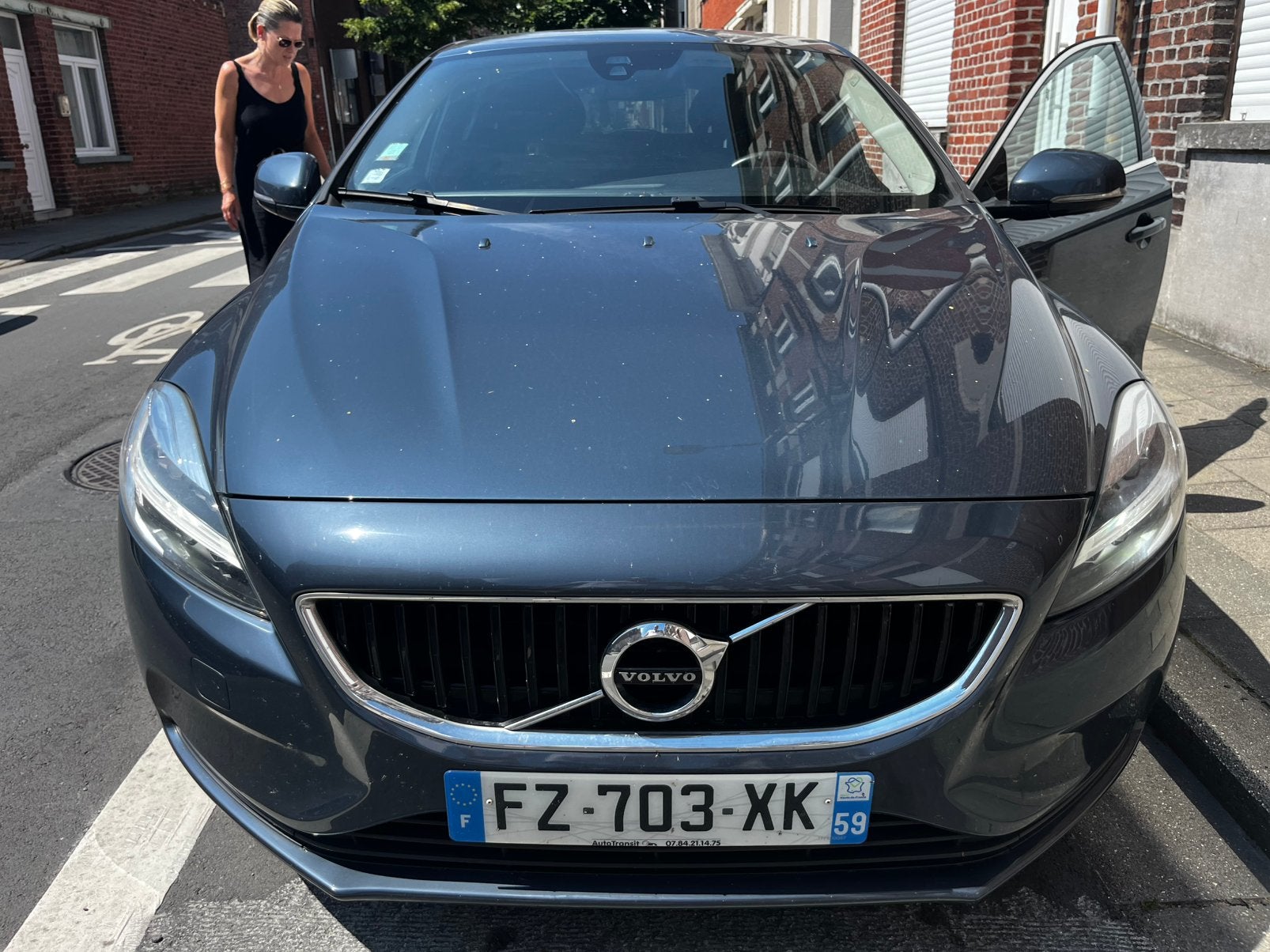 Volvo V40 D2 Ocean pacific, Autos, Cuir, Achat, Euro 6, Boîte manuelle