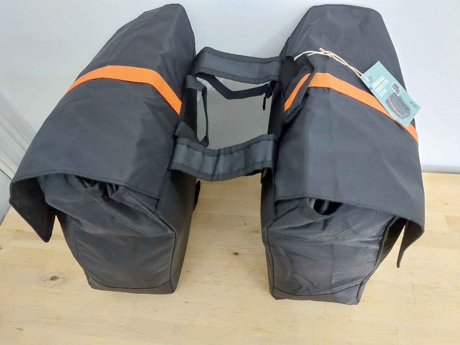 Grand sacoche double imperméable neuf pour vélo, Enlèvement