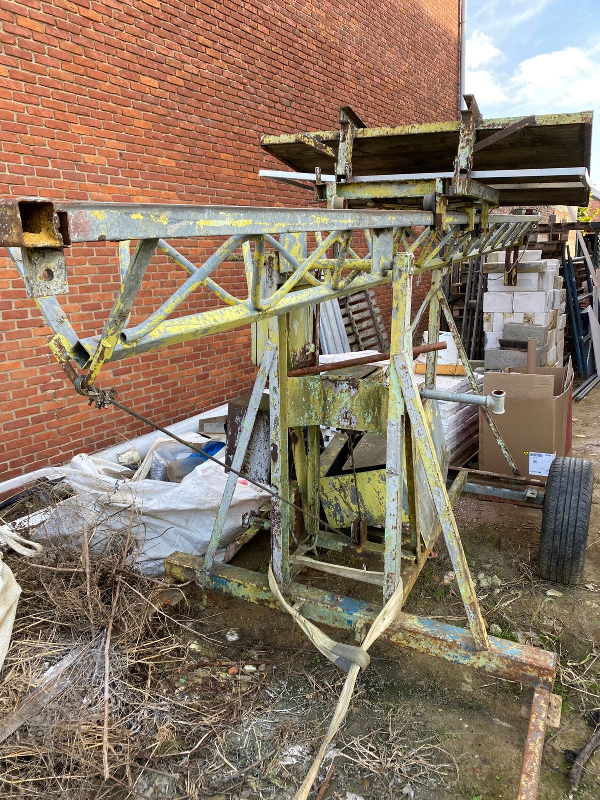 Bouwliftje, Bricolage & Construction, Enlèvement, Utilisé