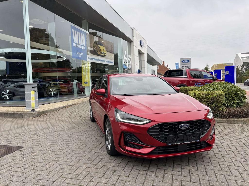 Ford Focus ST-LINE MHEV ECOBOOST 125PK OC3372 *21964*, Focus, Zwart, Handgeschakeld, 5 deurs