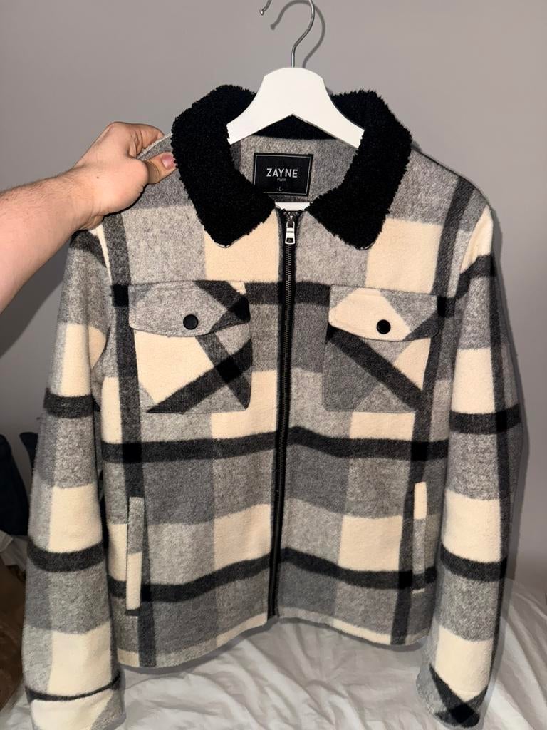 Heren jas, Ophalen of Verzenden, Zo goed als nieuw, Maat 48/50 (M), Beige