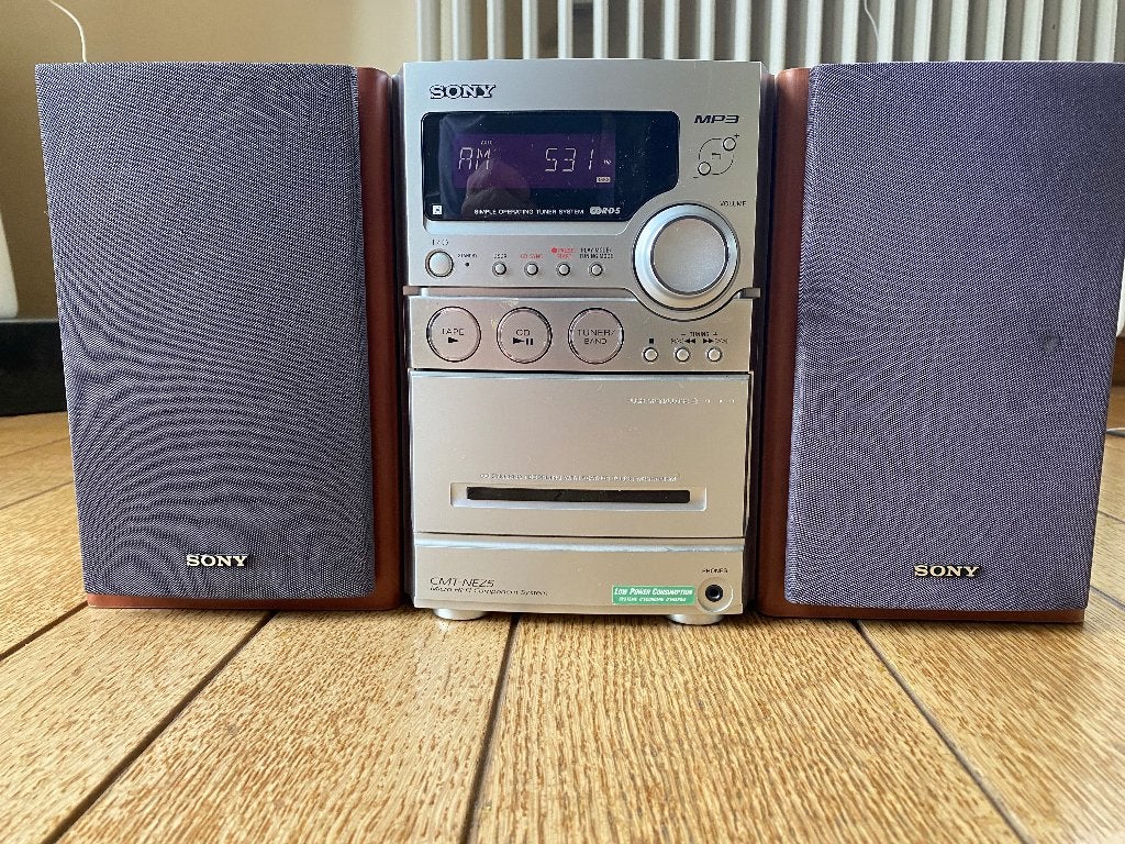 Sony micro hi-fi component system CMT-NEZ5, Audio, Tv en Foto, Stereoketens, Nieuw, Cassettedeck, Cd-speler, Tuner of Radio, Speakers