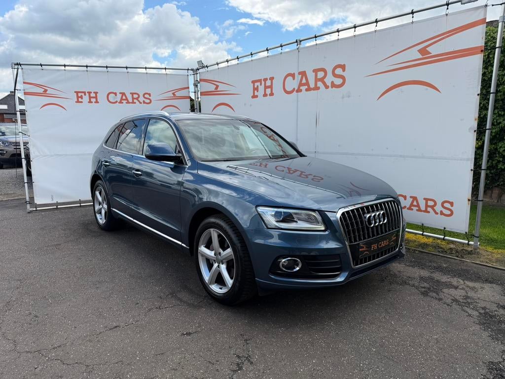 AUDI Q5 2.0 TDI ULTRA 190PK*S TRONIC*EURO6B*LED*BI XENON*FUL, Autos, Cuir, Argent ou Gris, Achat, Euro 6