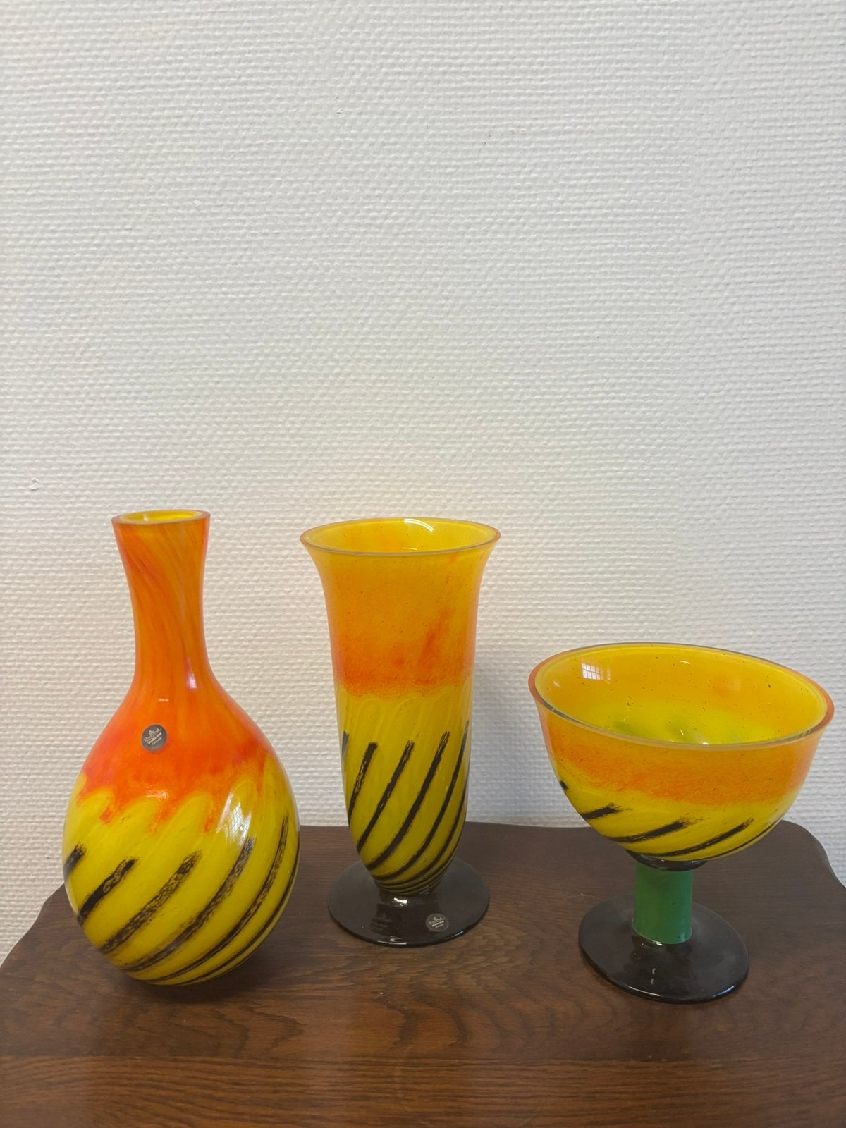 Prachtige 3-delige Rosenthal Studio Line Glasset (Duitsland), Ophalen of Verzenden